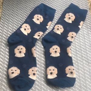 NWOT Goldendoodle Socks